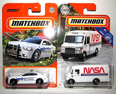 1:64 Matchbox Diecast NASA Space Force Vehicles Lot Mission Support Dodge Police • $14