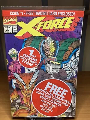 Marvel Comics X-Force #1 Aug 1991 (Cable) Sealed OGP **FAST SHIPPING • $5.49