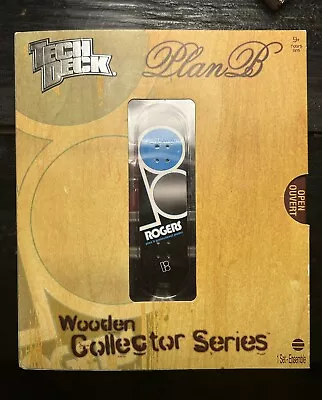 Tech Deck Plan B Jerome Rogers Wooden Collection Skateboard (NEW) • $50