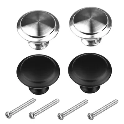£1.99 • Buy 2 - 4 0 Pcs Door Knobs Cabinet Handles Cupboard Drawer Kitchen Stainless Steel