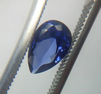 Pear Cut 8 X 5 Mm Blue Lab Created Sapphire Loose Gemstone  • $6.09