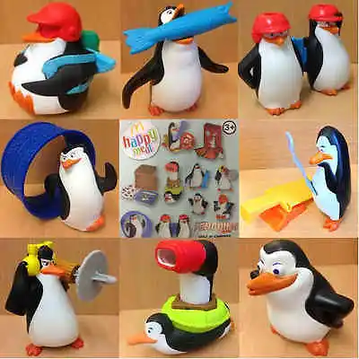 McDonalds Happy Meal Toy 2014 Penguins Madagascar Single Plastic Toys - Various • £37.50