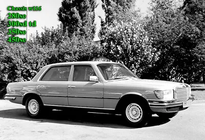 Mercedes Service Workshop Repair Manual W116 280se 350se 450se 300sd Td S Class • $19.85