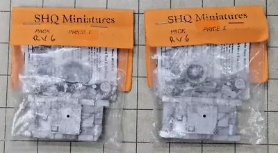 SHQ Miniatures 1/76 20mm #RV06 RUSSIAN T-26E TANK - FINNISH VERSION    X2 • $23.95