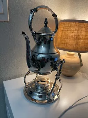 Vintage W.M. Rogers Silver Plated  Coffee Pot Kettle. • $200