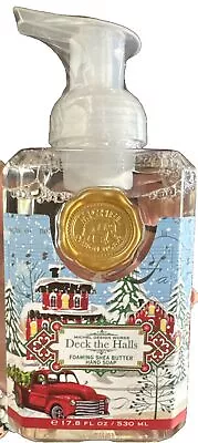 Michel Design Works Foaming Hand Soap DECK THE HALLS Sweet Pine Scent 17.8oz HTF • $21.99