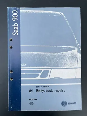 Saab 900 Body Repairs Service Manual 1994 1995 1996 1997 1998 • $41.97