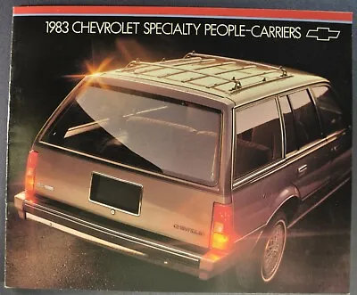 1983 Chevrolet Station Wagon Brochure Caprice Malibu Suburban Blazer Sportvan 83 • $3.95