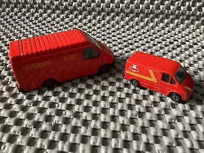 £7.99 • Buy Corgi Diecast Ford Transit Royal Mail Datapost Van 1986 12cm Also Smaller Van
