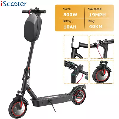 500W Motor 40Km Electric Scooter Long Range Dual Suspension High Speed E-Scooter • $357.99