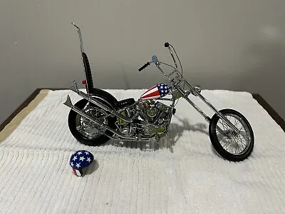 Franklin Mint 1/10 Scale Harley Davidson Easy Rider Chopper • $495