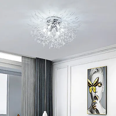 Crystal Sputnik Dandelion Firework Ceiling Light Fixture Pendant Lamp Chandelier • $48