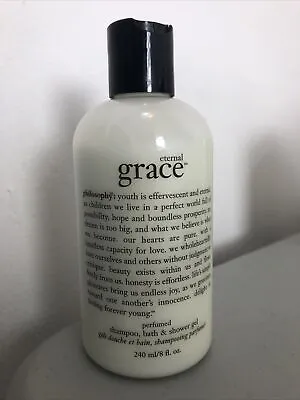 $34.99 • Buy Philosophy Eternal Grace Shampoo Shower Gel Bubble Bath 8 Oz / 240 Ml NEW Sealed