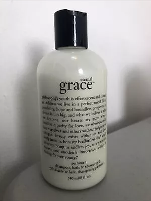 Philosophy Eternal Grace Shampoo Shower Gel Bubble Bath 8 Oz / 240 Ml NEW Sealed • $33.99