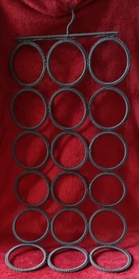 £3 • Buy Ladies Multi Scarf/tie Holder/hanger, Grey