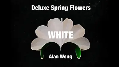 £24.53 • Buy Deluxe Spring Flowers WHITE By Alan Wong - Trick