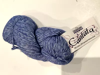 Cascade Yarns Cantata Color Ocean #11: 70% Cotton 30% Merino Wool Yarn 100 Gm • $9.77