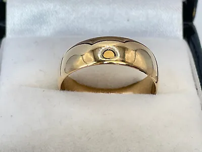 Vintage 18ct Gold Hallmarked 6mm Plain Wedding Ring. Goldmine Jewellers. • $404.09