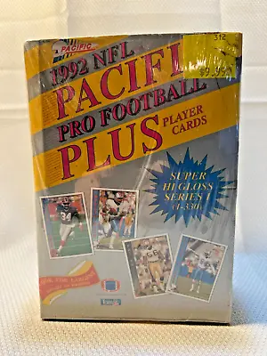 1992 Pacific Pro Football Plus FACTORY SEALED Hobby Box • $49.99