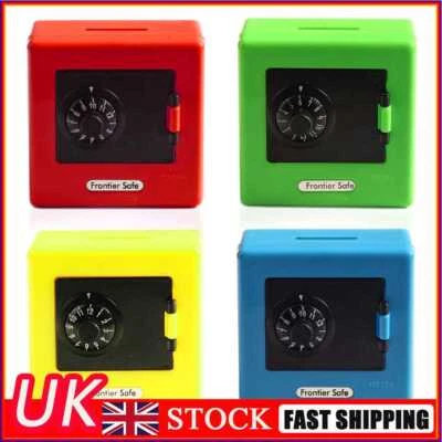 £5.39 • Buy Combination Lock Money Coin Saving Storage Box Money Boxes Code Cash Safe Case
