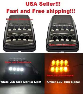 SMOKED SEQUENTIAL LED TURN SIGNAL LIGHTS For MERCEDES G-CLASS W463 G63 G550 G500 • $97.59