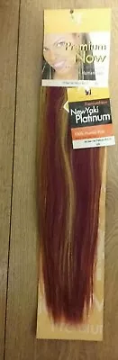 £26 • Buy Sensationnel Premium Now 100% Human Hair New Yaki Platinum Wvg  14  Colour 220