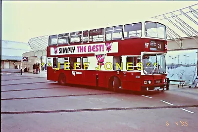 ORIGINAL 35mm SLIDE 8083-Lothian Buses OLYMPIAN/ALEXANDER 333 E333MSG Gyle6.4.95 • £3.60