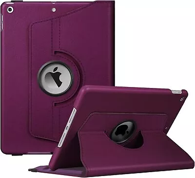 For Apple IPad 9.7 Inch 5th 6th Rotatable Flip Stand Leather Tablet Case Cover • $11.20