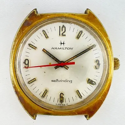 Vintage Hamilton Yorktowne 17 Jewel Men's Automatic Wristwatch 818 Incomplete • $70