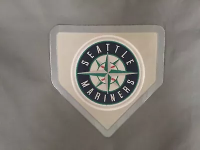 Pottery Barn Teen MLB Seattle Mariners Chenille Patch Pillow Sham Gray NWOT • $24.95