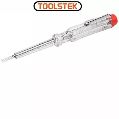 £2.99 • Buy Screwdriver Flat Main Voltage Tester Ac100-500v Neon 140mm 3mm Pen Electrical