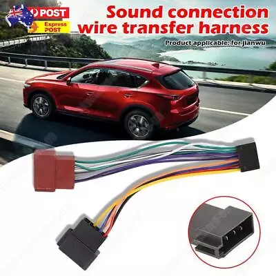 NEW For KENWOOD ISO Wiring Harness Connector Adaptor Cable Car Stereo Loom 16 Pi • $8.53