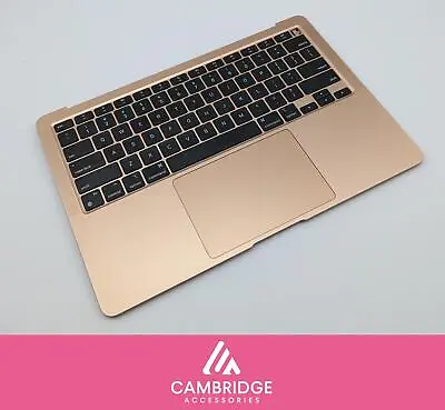 Apple MacBook Air 13  A2337 (M1 2020) Gold Palmrest Cover US Keyboard Grade B • £79.99