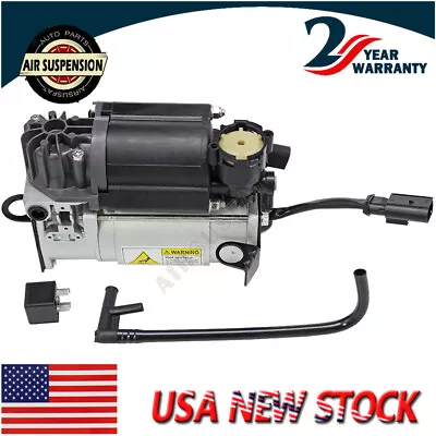 ⭐⭐⭐⭐⭐Air Suspension Compressor Pump W/Relay Airmatic For Mercedes W211 W220 W219 • $114