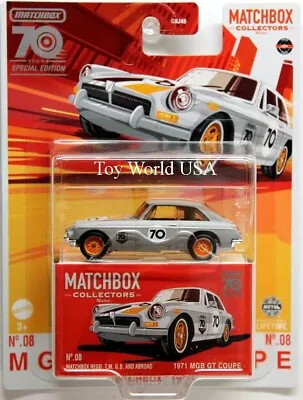 2023 Matchbox Collectors Superfast #8 1971 MGB GT Coupe • $7.50