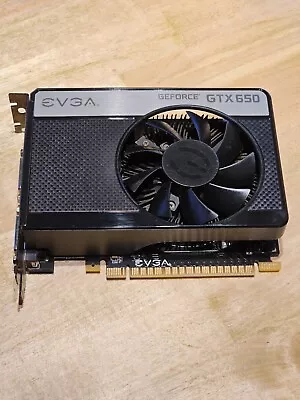 Evga Nvidia Geforce Gtx 650 1gb Gddr5 Pcie Video Card  • $24.99