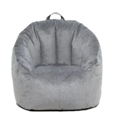$39.98 • Buy Big Joe Joey Bean Bag Chair, Plush, Kids And Teens, 2.5ft, Gray