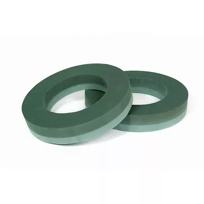 Wreath Rings Floral Wet Foam Oasis Singles-pairs 8 10 12 14 16 18 21 25 * • £12.75