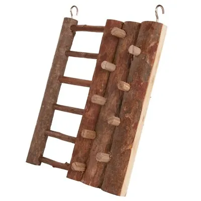 Small Animal Toy Trixie Climbing Wall & Ladder Hanging Wood For Hamster And Mice • £7.95