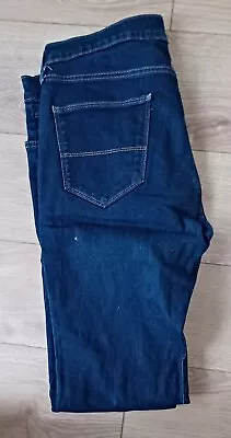 M & S Straight Leg Blue Jeans Waist 36 Leg 29 • £5