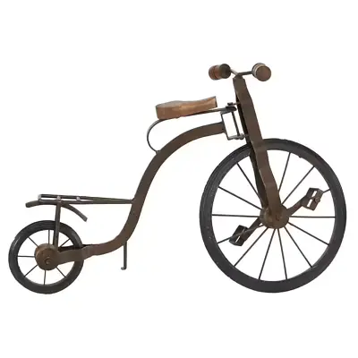 $24.19 • Buy Brown Metal Bike Bicycle Home Decor Tabletop Decorative Sculpture Indoor 10 In