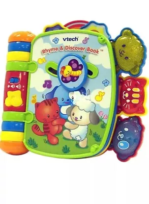 VTech Rhyme And Discover Book Great For Toddlers Toy Ages Infants123 • $16.95