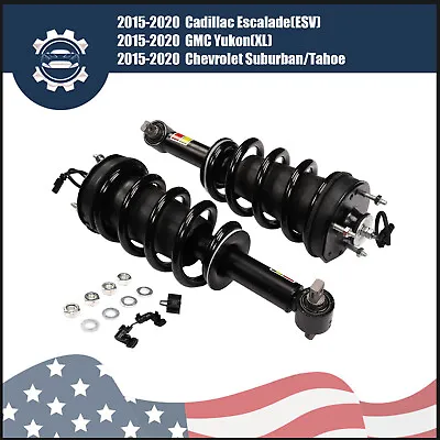 $219 • Buy Pair Front Loaded Quick Struts Magnetic Ride For 2015-20 Cadillac Escalade & ESV