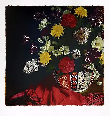 £728.30 • Buy Douglas Hofmann  Oriental Bouquet  | Hand Signed Print | Still Life | Gallart