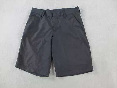 J Lindeberg Shorts Mens 30 Black Chino Performance Regular Fit Lightweight Golf • $19.99