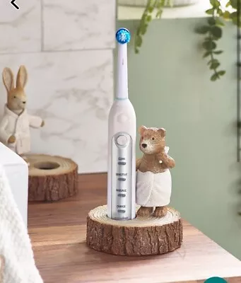 🐻Next Natural Bertie Bear Electric Toothbrush Holder 🐻🧸 • £8