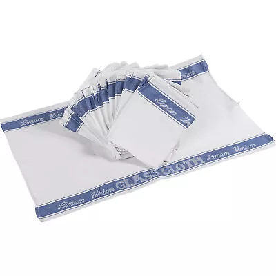 Manita Linen Union Glass Cloths Catering Bar Restaurant Tea Towels 20  X 30  • £18.49