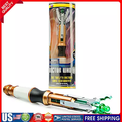 Doctor Who The 12Th Doctor's Sonic Screwdriver Model Light Sounds Cosplay Toy🎁 • $25.47