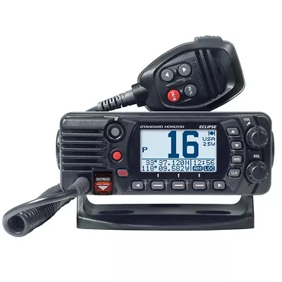 Standard Horizon Eclipse GX1400 Class D NOAA Fixed Mount VHF Marine Boat Radio • $169.92