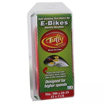 Mr Tuffy E-Bike Tire Liner 700x20-25c Red • $31.48